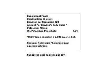 BodyBio`s  Potassium (#1) Trace Minerals 4 oz