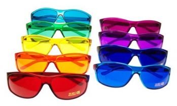 PRO Style Color Therapy Glasses Set of 9 UV 400