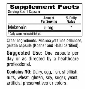 Bio-Tech`s Melatonin 5 mg 100 caps