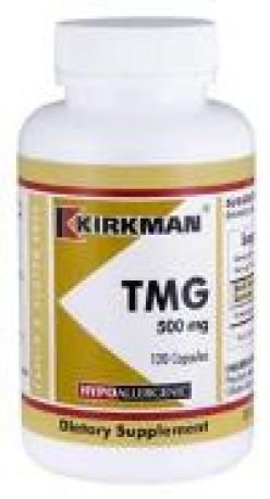 Kirkman`s TMG Hypoallergenic 500 mg 120 Capsules