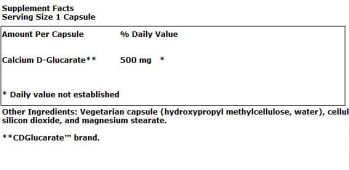 Klaire`s Calcium D-Glucarate 90 caps