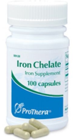 Klaire`s Iron Chelate 30 mg 100 caps