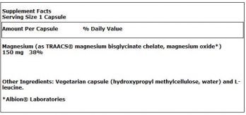 Klaire`s Magnesium Chelate 100 caps