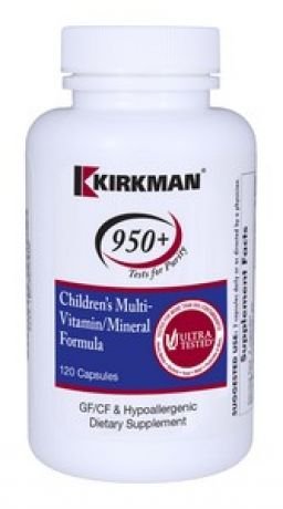 Kirkman 950+ Children`s Multi-Vit/Min Form 120 caps