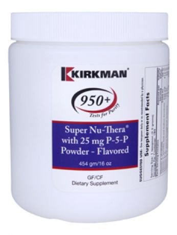 Kirkman 950+ Super Nu-Thera 25 mg P-5-P Powder 16 oz