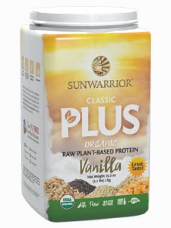 Sunwarrior, CLASSIC PLUS PROTEIN VANILLA 2.2LB