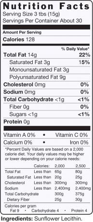 Trim Healthy Mama, Simply Sunflower Lecithin, 16oz