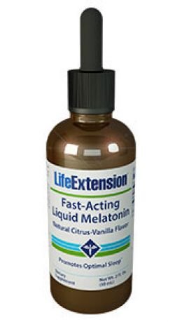 Life Extension, LIQUID MELATONIN CITRUS-VANILLA 3MG 2 OZ