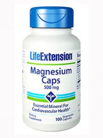 Life Extension, Magnesium Caps 500 mg 100 caps