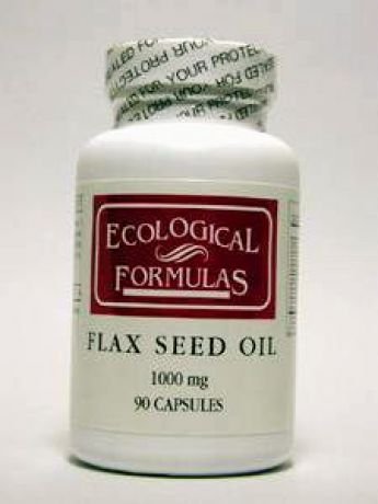 Ecological Formulas, FLAX SEED OIL 90 GELS
