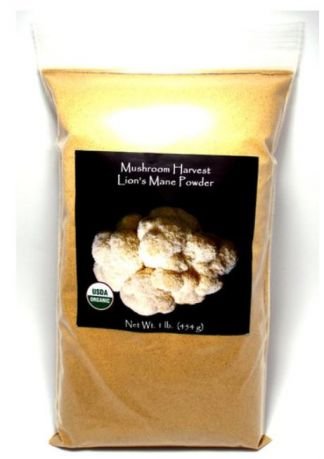 Mushroom Harvest Organic Lion's Mane Full Spectrum, Powder, 1 lb