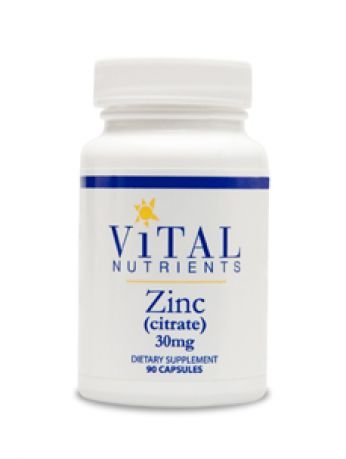 VN's ZINC CITRATE 30 MG 90 VCAPS