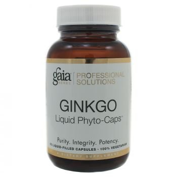 Gaia Herbs, Ginkgo Leaf 60 Capsules