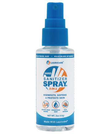 Lauricare™ Scented Hand Sanitizer Spray 2oz