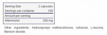 AGR`s Artemisinin 100 mg 90 Capsules