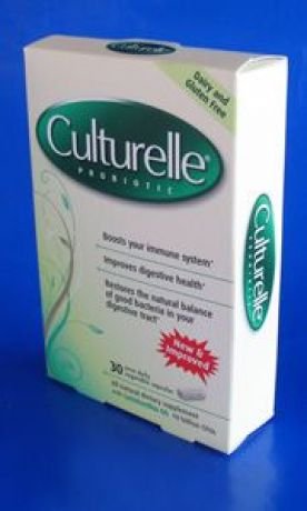 CulturelleT with 80 mg. Lactobacillus GG 30 Capsules