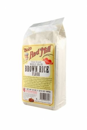 Bob's Red Mill's Brown Rice Flour, Gluten Free, 24 oz (1 lb 8 oz ) 680 g