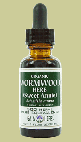 Gaia Herbs Organic Wormwood Herb (Sweet Annie) 1 oz