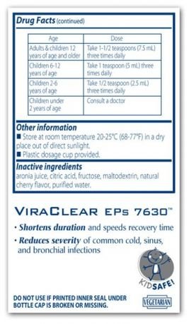 IT's ViraClear EPs 7630™ (Cherry) 4 fl oz (120 mL)