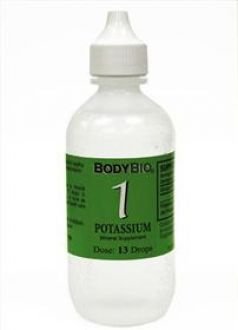BodyBio`s  Potassium (#1) Trace Minerals 2 oz