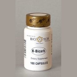 Bio-Tech`s K-Bicarb 100 caps