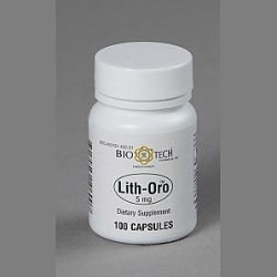 Bio-Tech`s Lith-Oro 5 mg 100 caps