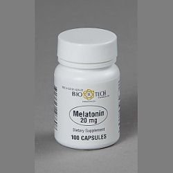 Bio-Tech`s Melatonin 20 mg 100 caps