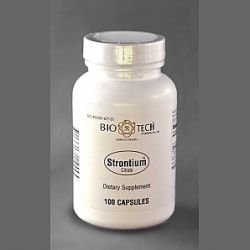 Bio-Tech`s Strontium Citrate 300 mg 100 caps