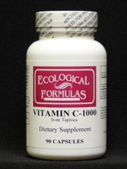 EcologicalFormulas, VITAMIN C-1000 FROM TAPIOCA 90 CAPS