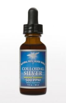 Natural Path Silver Wings, Colloidal Silver, 500 ppm, 4 oz