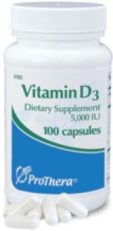 ProThera`s Vitamin D3 5000 IU 100 caps