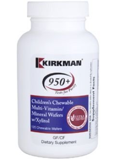 Kirkman 950+ Child Multi-Vit/Min w/ Xylitol 120 chews