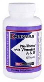 Kirkman`s HypoAllergenic Nu-TheraR without Vitamins A&D Capsules 300 3 box value pack