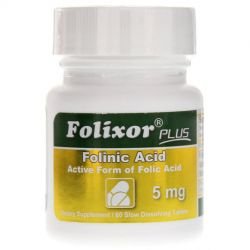 Folixor Plus, Folinic Acid 5mg, 60 tabs