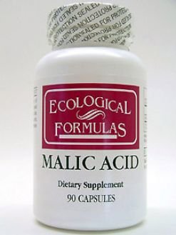 Ecological Formulas, MALIC ACID 600 MG 90 CAPS