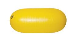CanDo® Inflatable Exercise Straight Roll Yellow - 40 cm  x 90 cm