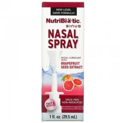 Nutribiotic Nasal Spray With Grapefruit Seeds Extract 1 oz
