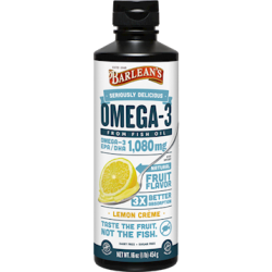 Barleans, Omega 3 Lemon cream 16 oz