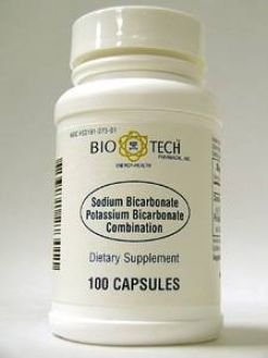 Bio-Tech`s Sodium Bicarbonate/Potassium Bicarbonate Combination 100 capsules