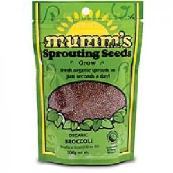 Mumm's Broccoli Certified Organic Sprouting Seeds 1 kg