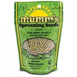 Mumm's Mung Beans  Certified Organic Sprouting Beans 1 kg