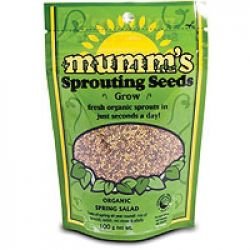Mumm's Spring Salad Certified Organic Sprouting Seeds 100 gr