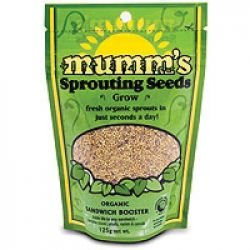 Mumm's Sandwich Booster Certified Organic Sprouting Seeds 125 gr