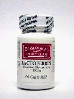 Ecological Formula's Lactoferrin 100 mg 60 caps