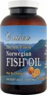 Carlson`s The Very Finest Norwegian Fish Oil Orange 240 softgels