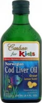 Carlson`s Cod Liver Oil for Kids lemon 250 ml
