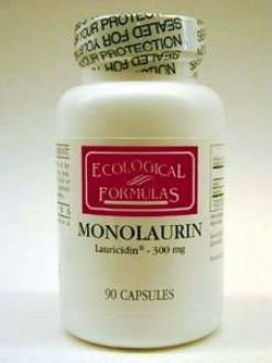 Ecological Formulas Monolaurin (Lauric Acid) 300 mg 90 Capsules